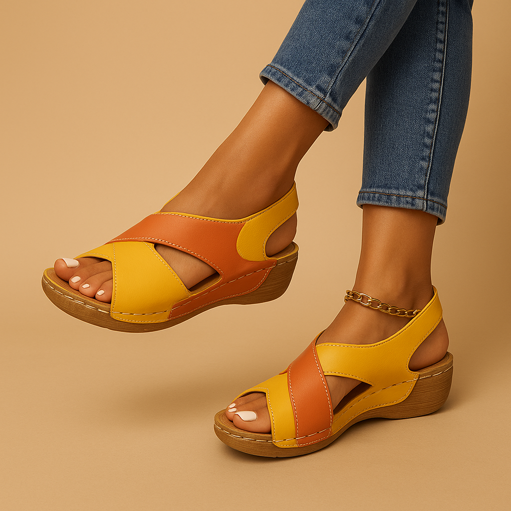 Lichtgewicht wandelsandalen voor dames met ademende materialen en zachte voering, ideaal voor zomerse dagen en lange wandelingen.