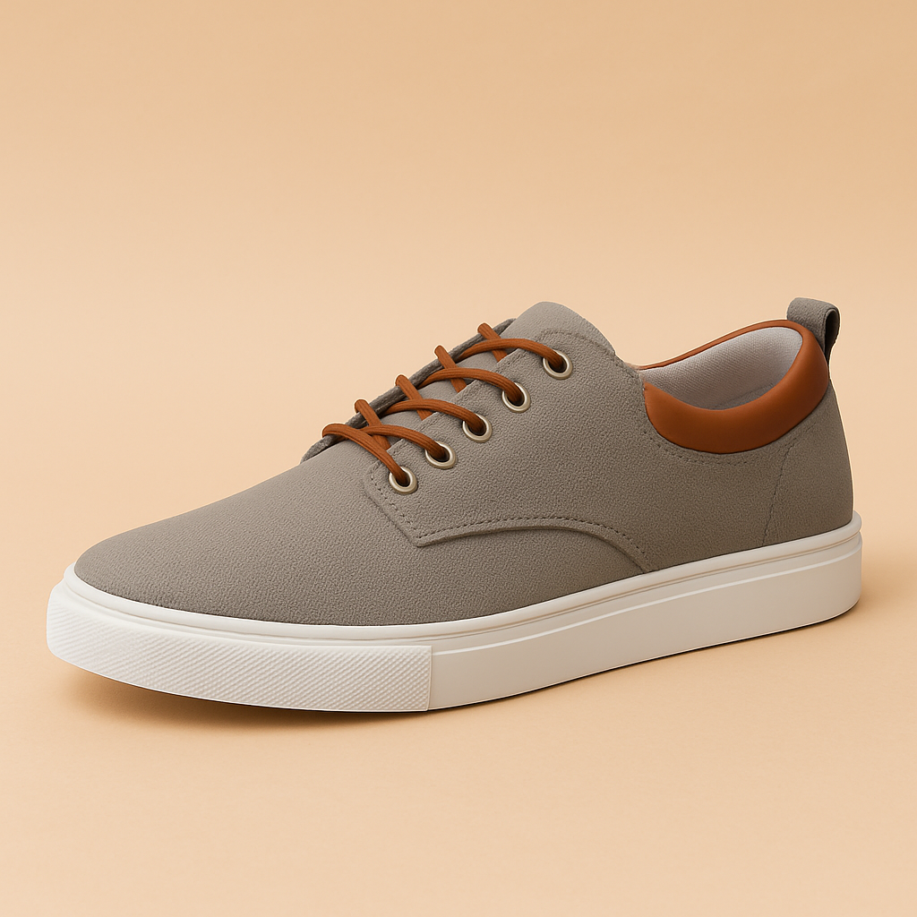 Instapschoenen voor heren met ondersteunende zool en comfortabele pasvorm, in bruine kleur – ideaal voor dagelijks gebruik en casual outfits.