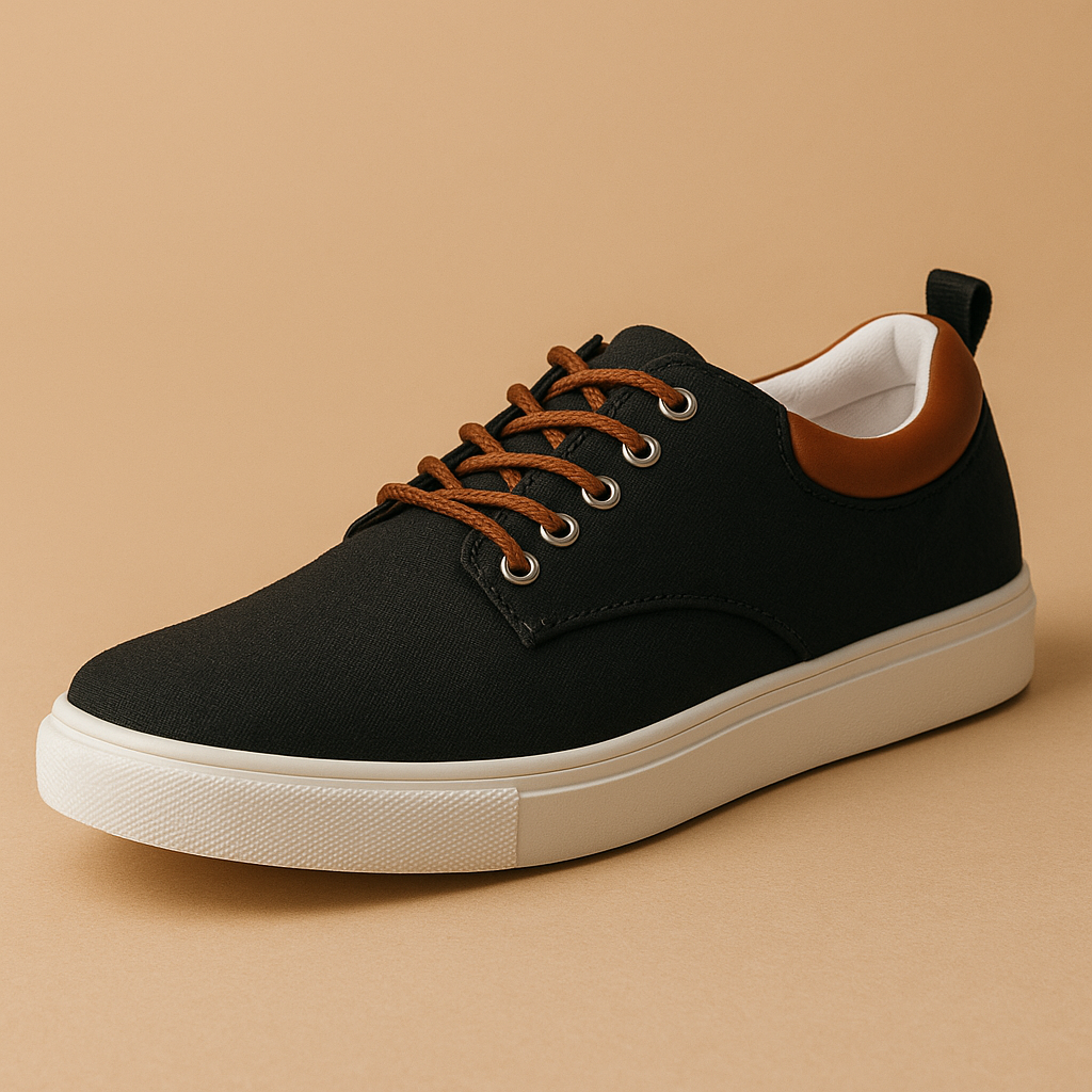 Instapschoenen voor heren met ondersteunende zool en comfortabele pasvorm, in bruine kleur – ideaal voor dagelijks gebruik en casual outfits.