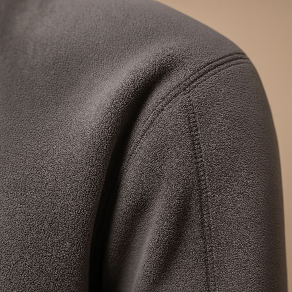 Fleece pullover voor heren met halve rits, zachte stof en comfortabele pasvorm. Ideaal voor koude dagen, casual gebruik en outdoor activiteiten.