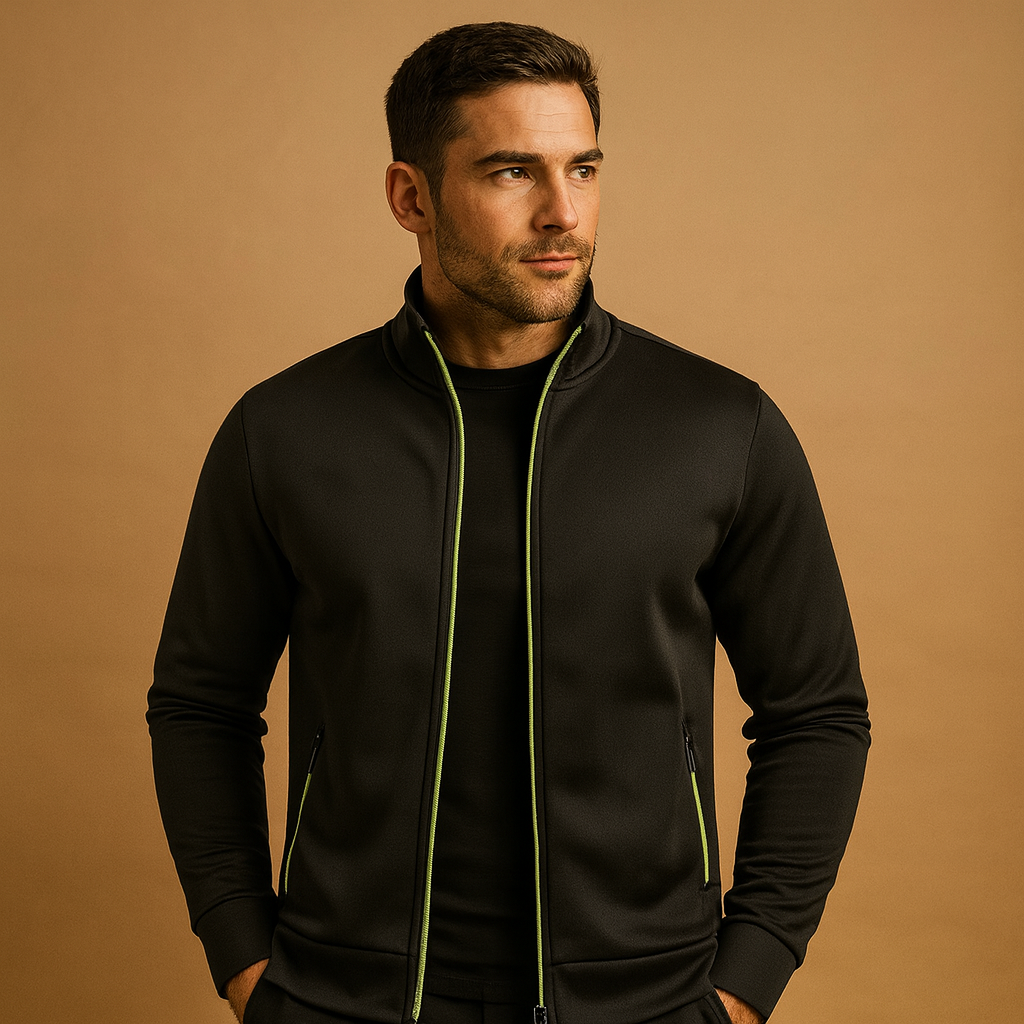 Handgemaakt heren vest met rits, zachte kreukvrije stof en verborgen zakken. Tijdloos en stijlvol kledingstuk voor dagelijks gebruik en formele gelegenheden.