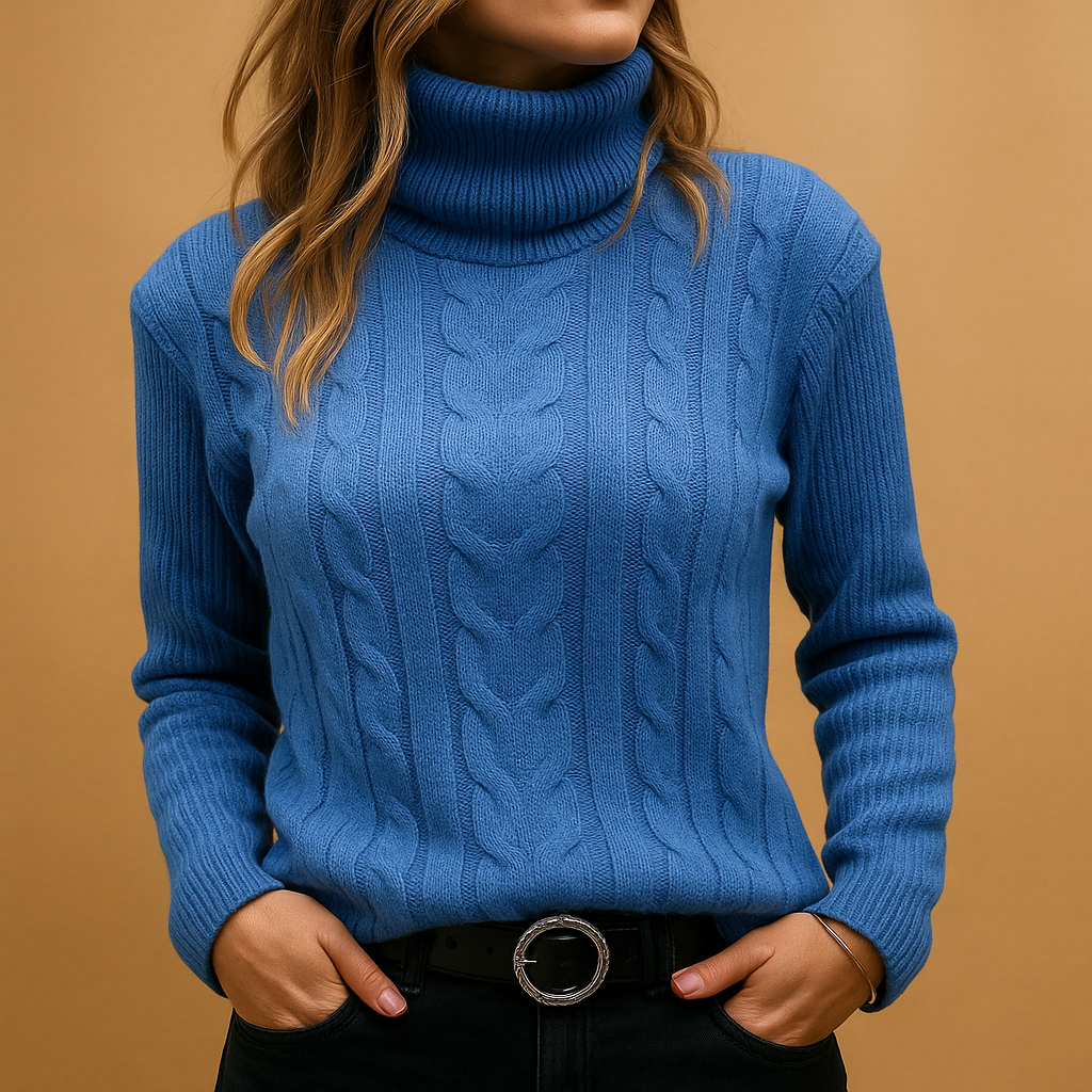 Lichtgewicht coltrui voor dames met minimalistisch ontwerp en elegante pasvorm, perfect voor dagelijks gebruik in elk seizoen.