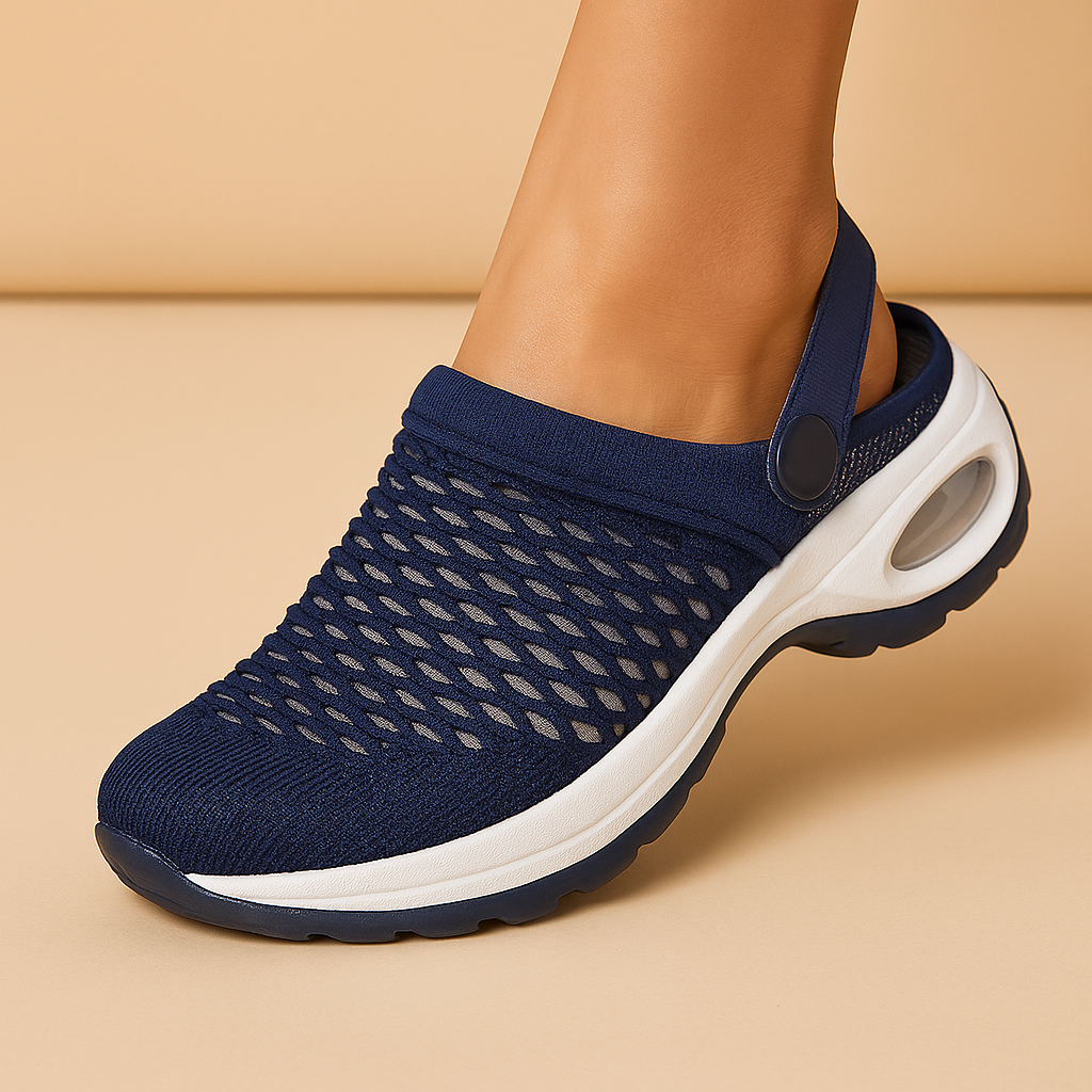 Comfortabele lichtgewicht schoenen met luchtkussenzool voor heren, ideaal voor dagelijks gebruik, werk of reizen.