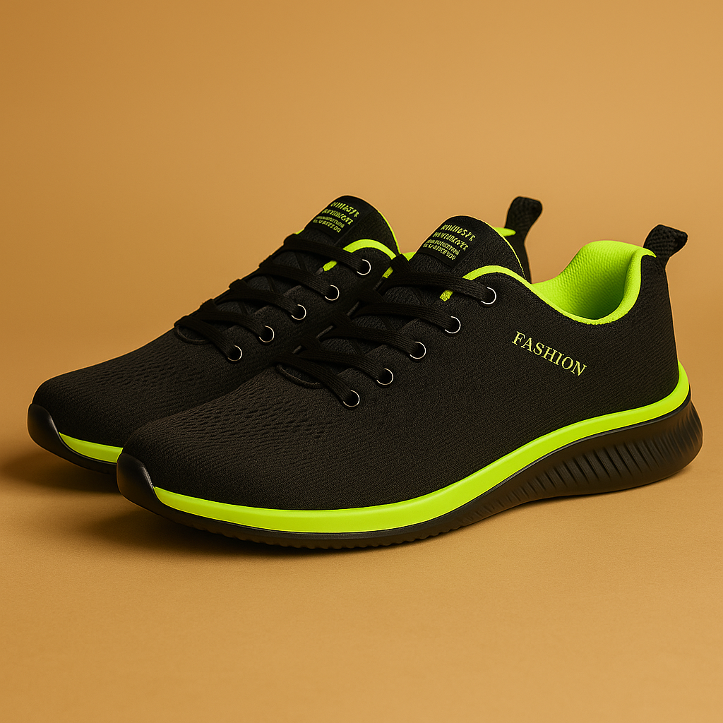 Heren hardloopschoenen met lichtgewicht ontwerp en ademend materiaal, ideaal voor dagelijks gebruik, sport en vrije tijd.