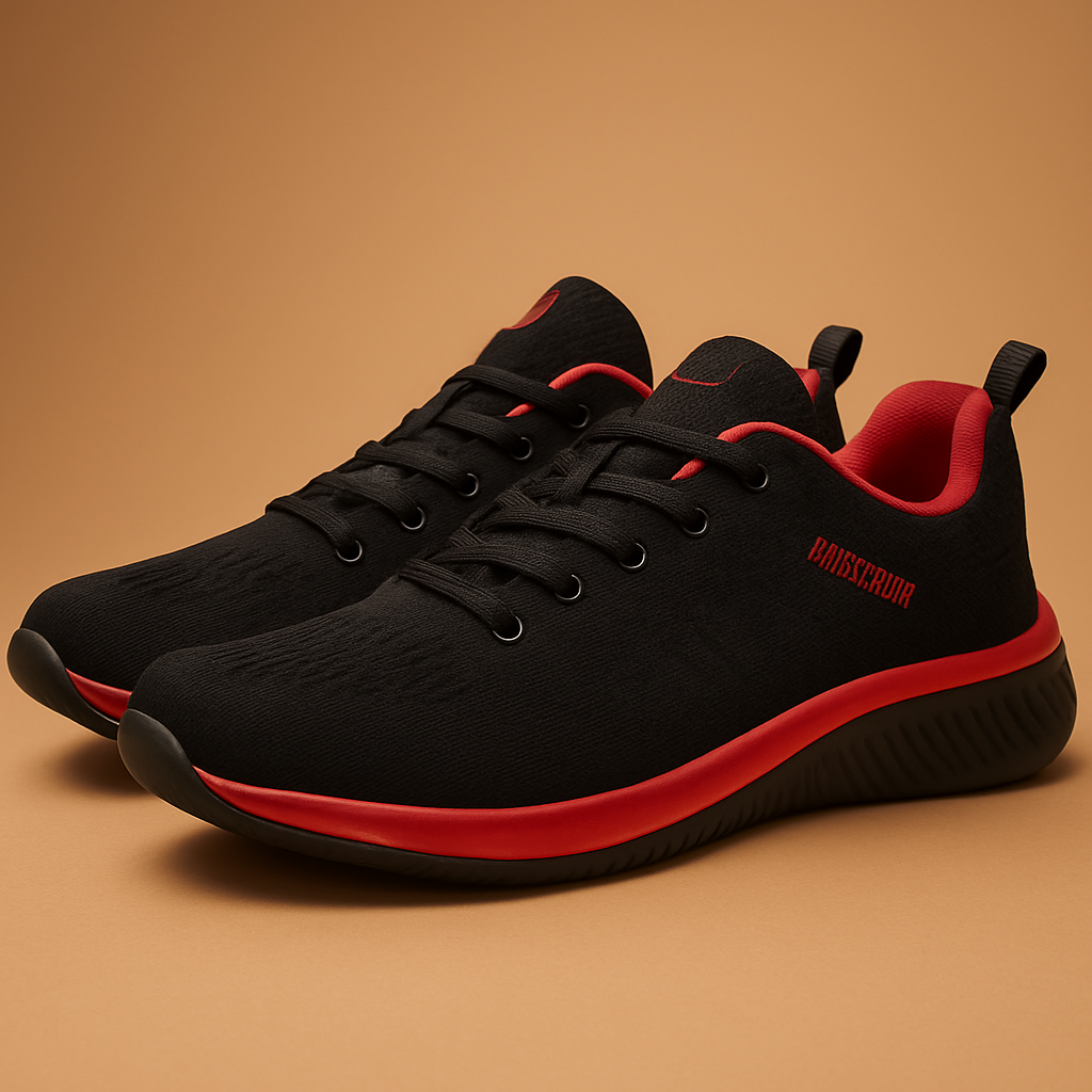 Heren hardloopschoenen met lichtgewicht ontwerp en ademend materiaal, ideaal voor dagelijks gebruik, sport en vrije tijd.