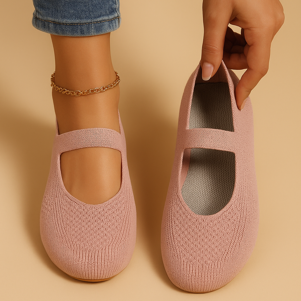 Slip-on schoenen voor dames met ademend ontwerp en comfortabele demping, ideaal voor dagelijks gebruik en warme dagen.
