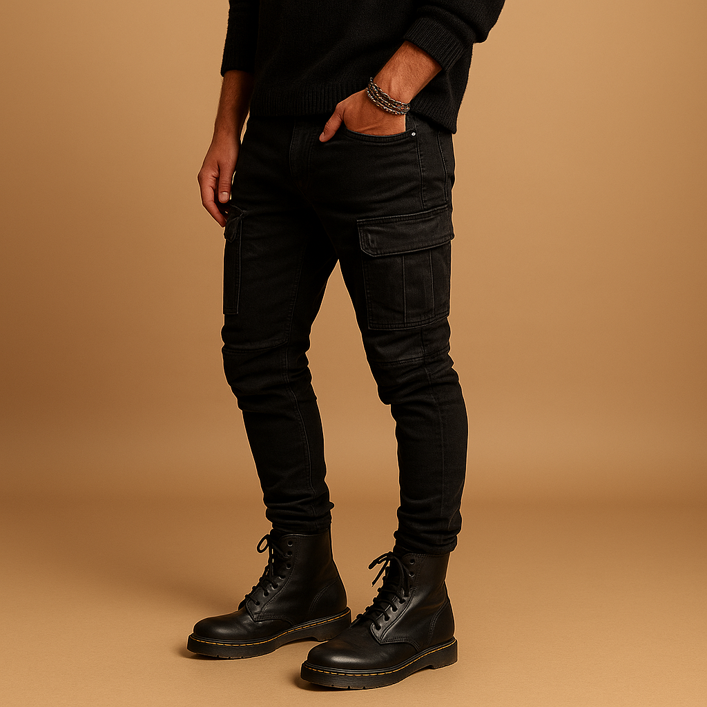 Losvallende katoenen-linnen herenbroek in neutrale kleuren, ideaal voor zomerse dagen en dagelijks gebruik met ademend draagcomfort.