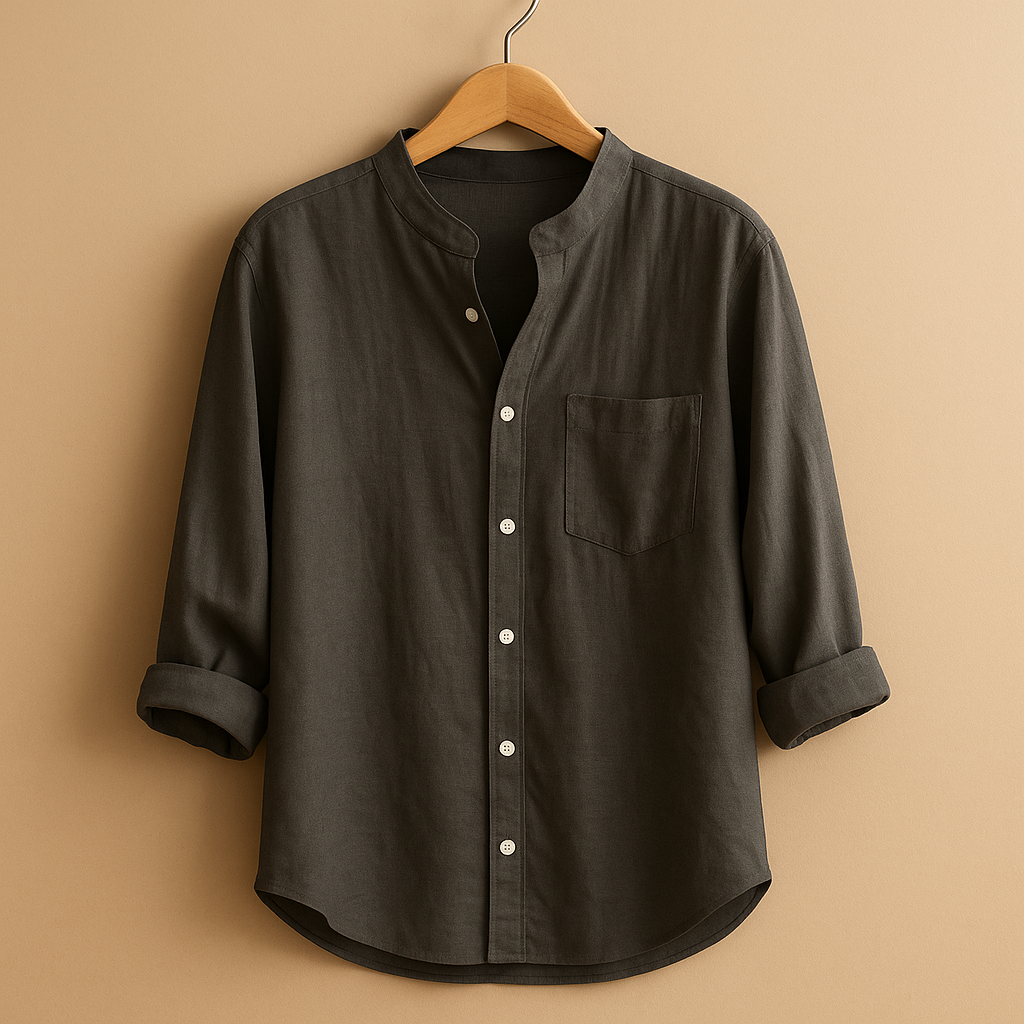 Stijlvol damesoverhemd met klassieke kraag, knoopsluiting en lange mouwen, perfect voor casual of formele outfits.
