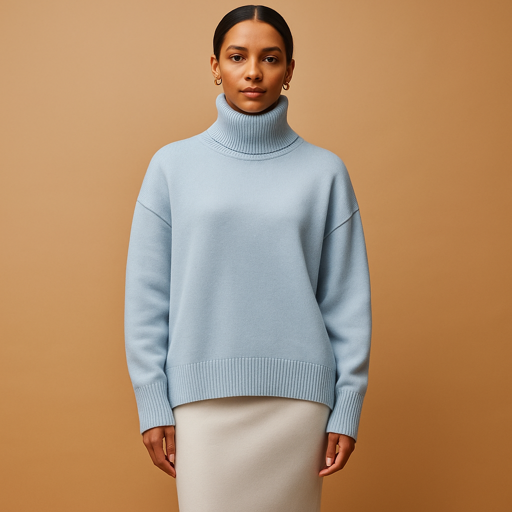 Oversized coltrui voor dames met los silhouet en zachte stof, perfect voor laagjes in herfst, lente of winter.