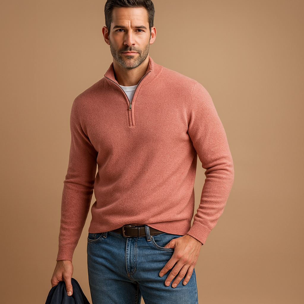 Heren vest met rits in een tijdloos ontwerp, ideaal voor herfst en winter, geschikt voor dagelijks gebruik en casual gelegenheden