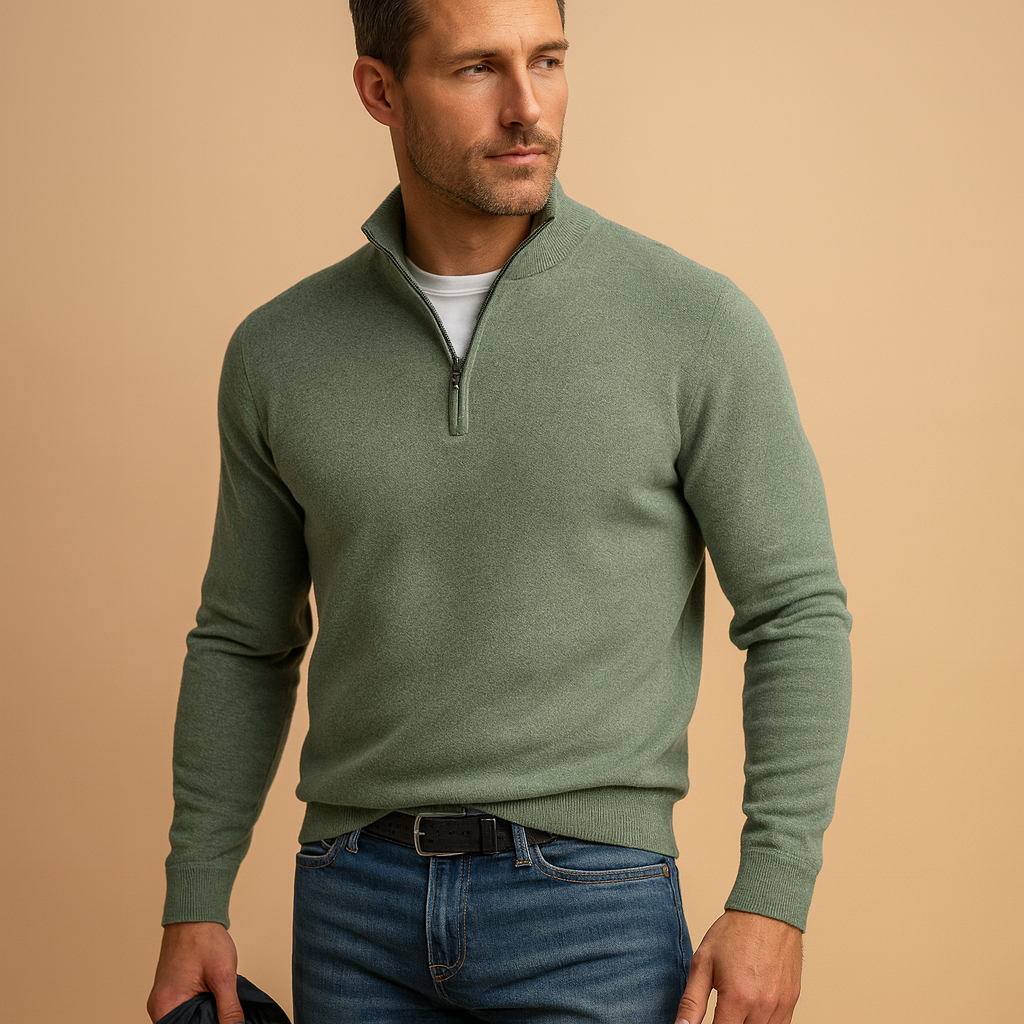 Heren vest met rits in een tijdloos ontwerp, ideaal voor herfst en winter, geschikt voor dagelijks gebruik en casual gelegenheden