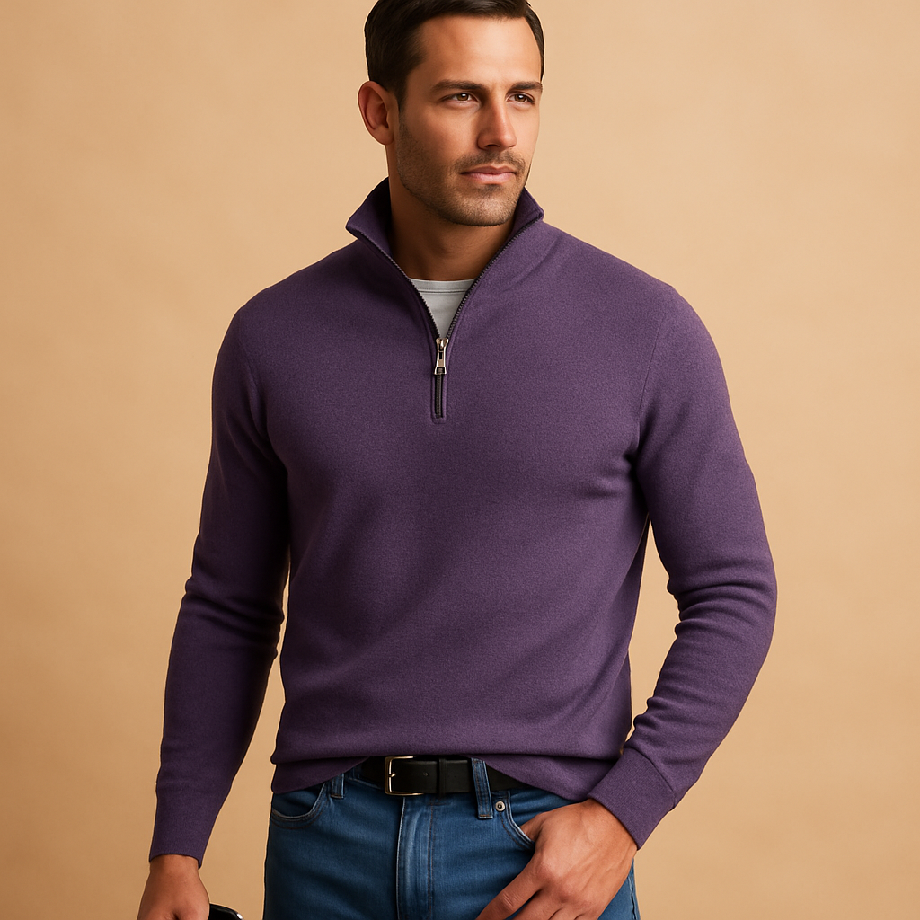 Heren vest met rits in een tijdloos ontwerp, ideaal voor herfst en winter, geschikt voor dagelijks gebruik en casual gelegenheden