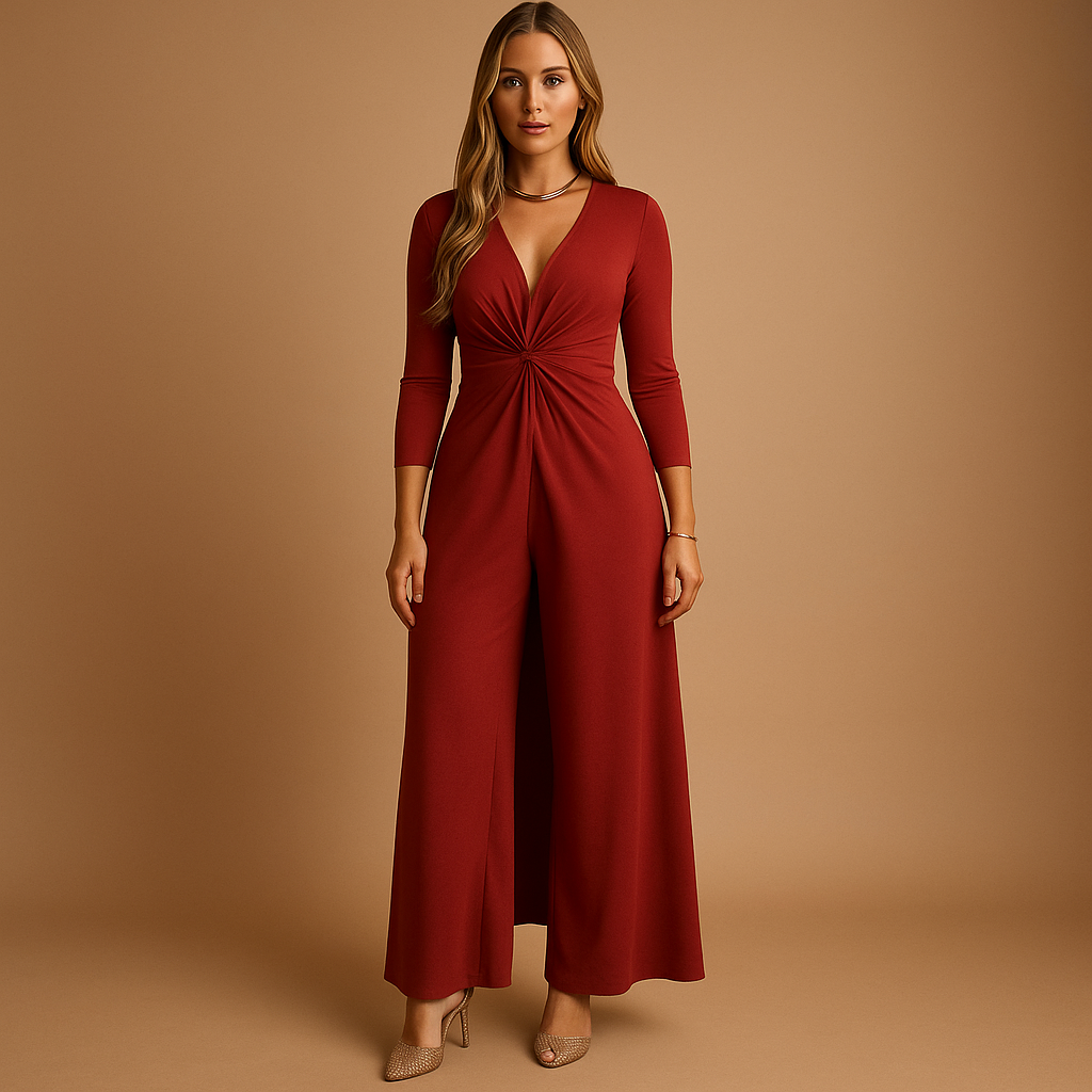 Tweedelige dames lounge set met comfortabele broek en top, ideaal voor casual dagen en ontspannen momenten.