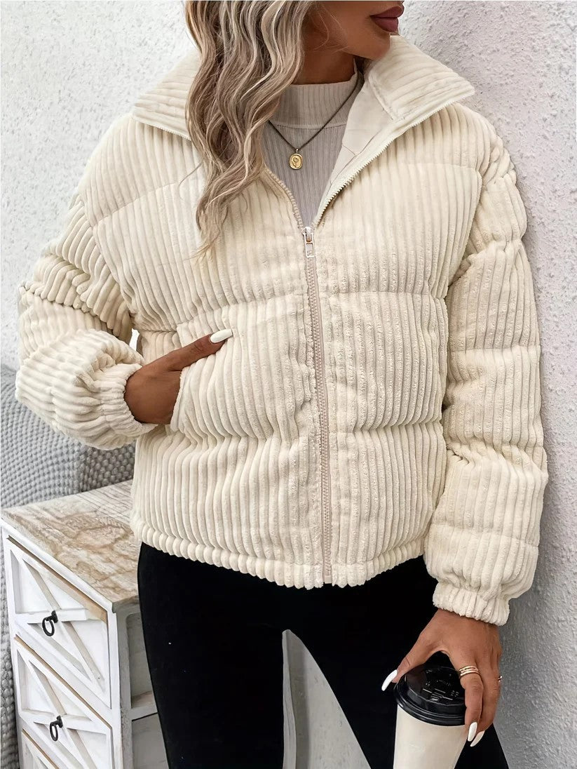 Korte Puffer Winterjas – Warm & Stijlvol