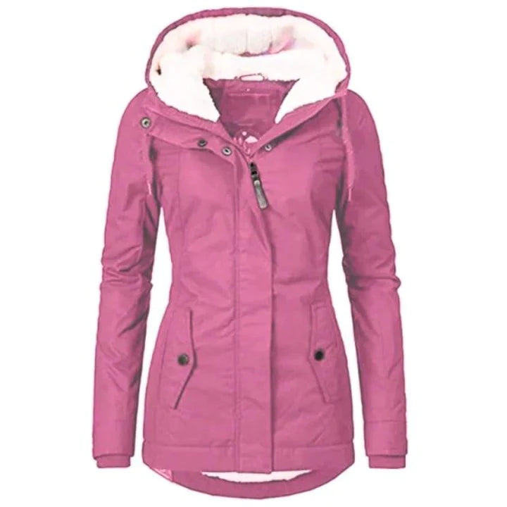Elise | Lange winterjas met warme isolatie voor dames
