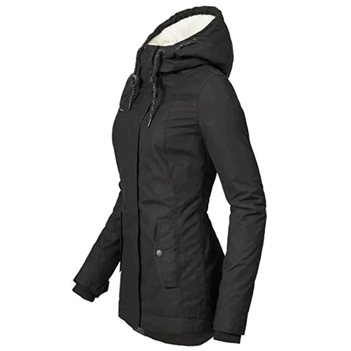 Elise | Lange winterjas met warme isolatie voor dames
