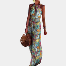 Lina | Elegante mouwloze maxi-jurk voor dames