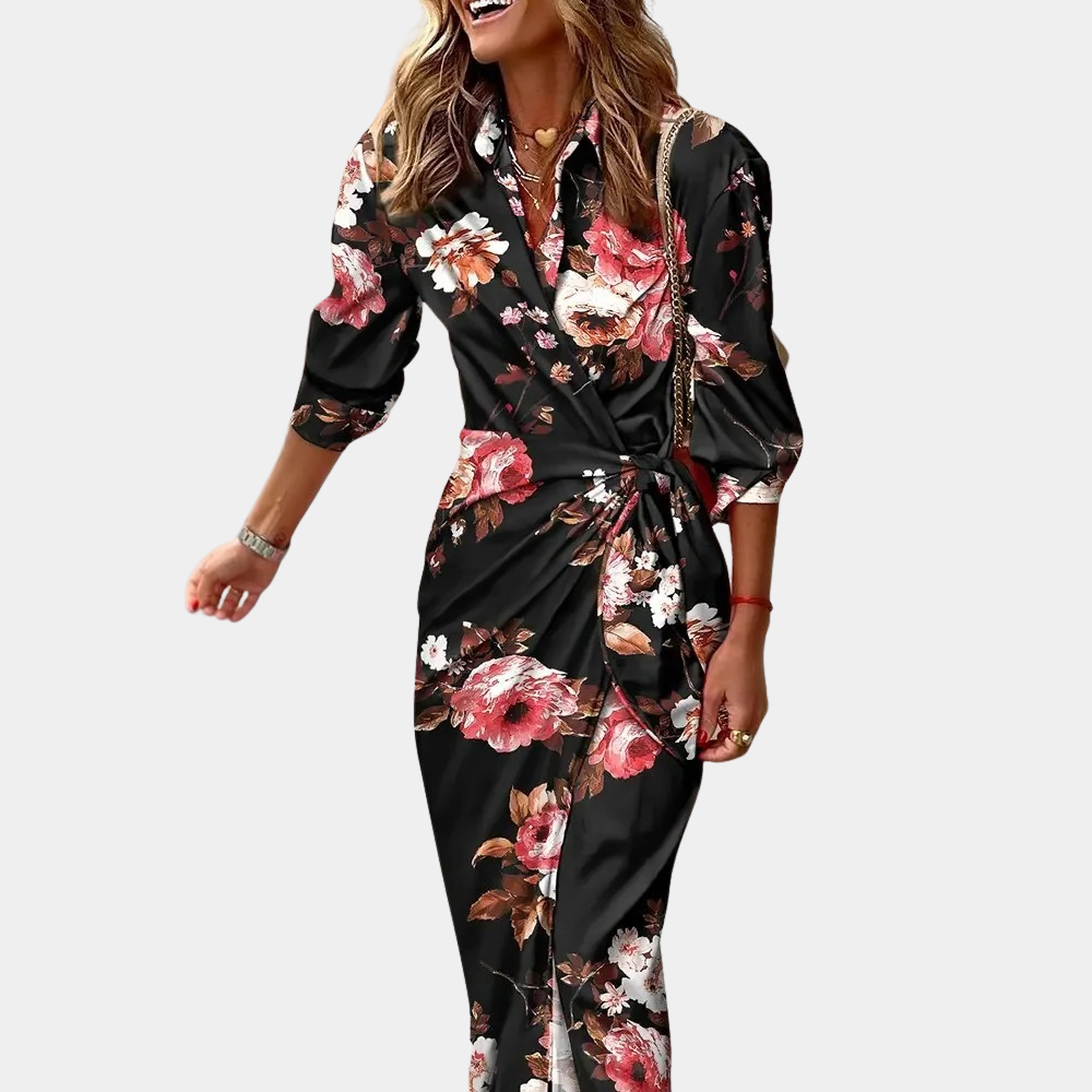 Lotte | Elegante kanten jurk met flatterende pasvorm voor dames