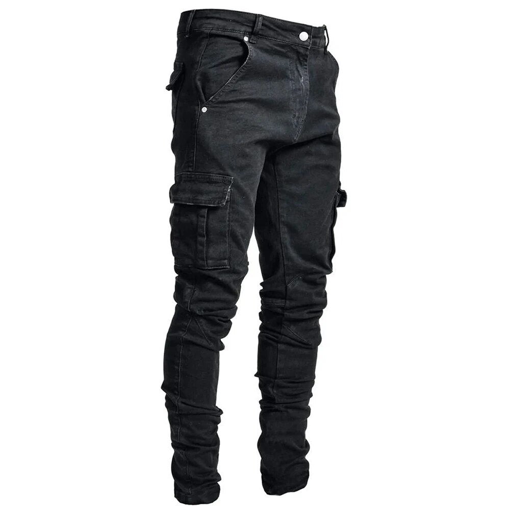 Heren Stretch Denim Broek – Stijl & Comfort