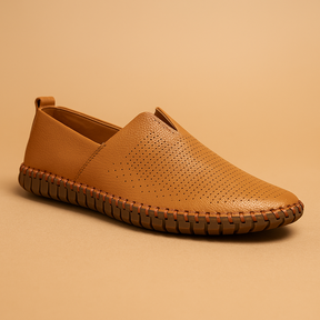 Ademende lage herenschoenen met gripzool voor heren, perfect voor autorijden, wandelen en zomers gebruik. Lichtgewicht en stijlvol ontwerp.