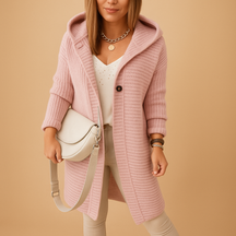 Comfortabel damesvest met open voorkant, tijdloze pasvorm en zachte stof in beige, zwart, grijs en blauw – perfect voor elk seizoen.