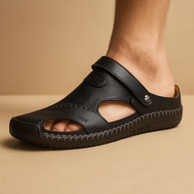 Lichtgewicht wandelsandalen voor heren met dubbele band en ademend ontwerp – ideaal voor dagelijks gebruik, wandelen en buitenactiviteiten.