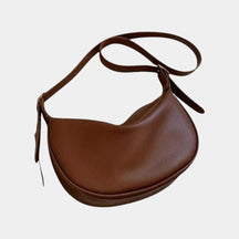 Lichtgewicht crossbody tas voor dames van PU-leer, met tijdloos design en ruim interieur voor dagelijks gebruik of werk