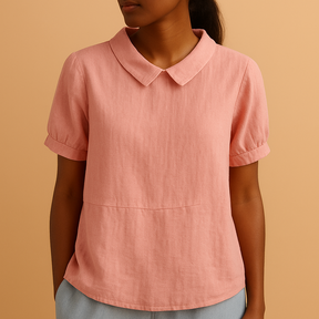 Dames blouse met getailleerde pasvorm en klassiek ontwerp, ideaal voor kantooroutfits en nette gelegenheden.