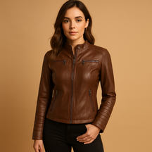 Elegante damesjas met licht getailleerde pasvorm, ideaal voor casual en formele outfits tijdens koude dagen.