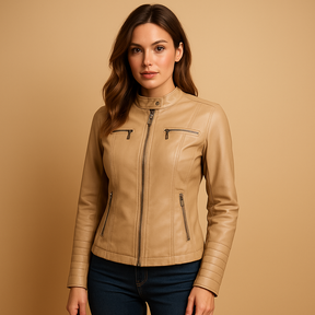 Elegante damesjas met licht getailleerde pasvorm, ideaal voor casual en formele outfits tijdens koude dagen.