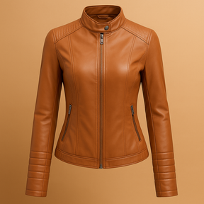 Elegante damesjas met licht getailleerde pasvorm, ideaal voor casual en formele outfits tijdens koude dagen.