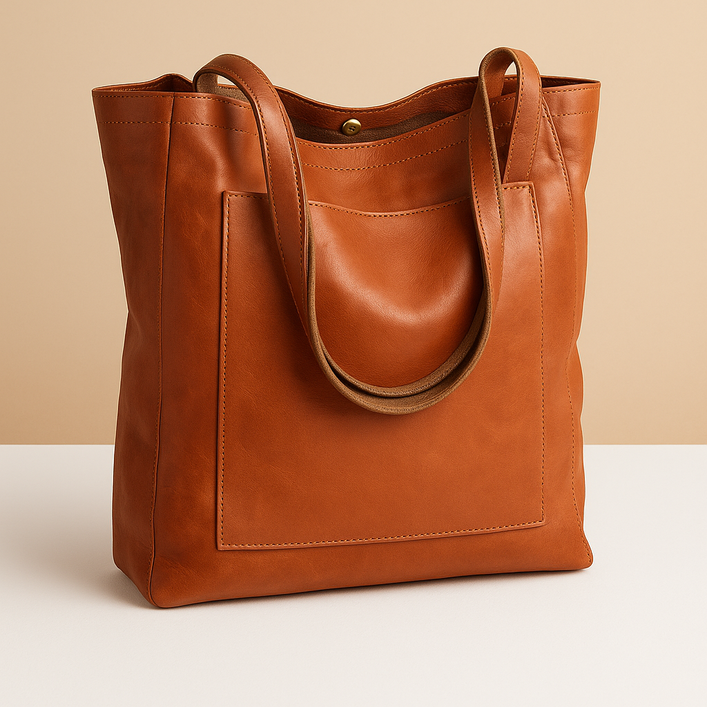 Handgemaakte schoudertas voor dames van duurzaam kunstleer met ruime opbergruimte, ideaal voor dagelijks gebruik of een avondje uit.