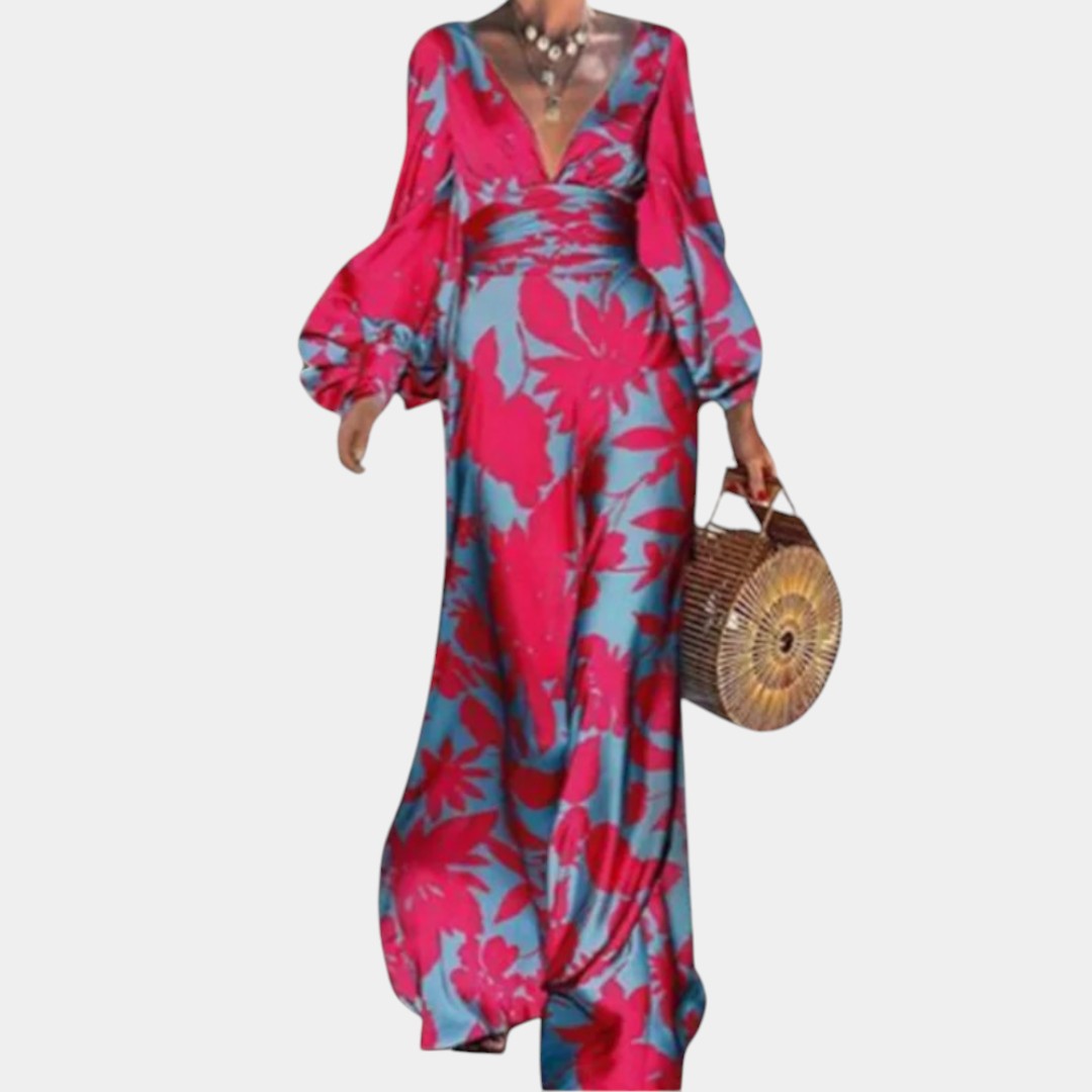 Elegante damesjurk op kniehoogte met flatterende pasvorm, geschikt voor feestjes, bruiloften of casual dagen.