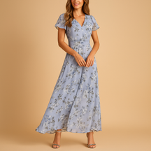 Elegante midi-jurk voor dames met flatterende pasvorm, geschikt voor werk en avondgelegenheden