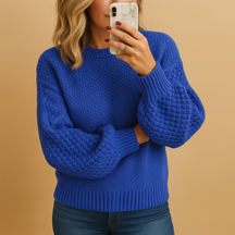 Damestrui met comfortabele en elegante pasvorm, ideaal voor herfst en winter. Tijdloos ontwerp in diverse warme kleuren.