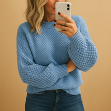 Damestrui met comfortabele en elegante pasvorm, ideaal voor herfst en winter. Tijdloos ontwerp in diverse warme kleuren.