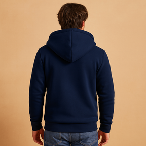 Warme fleece heren trui met bontvoering, comfortabele pasvorm en tijdloos design. Ideaal voor koude dagen, zowel casual als semi-formeel te dragen.