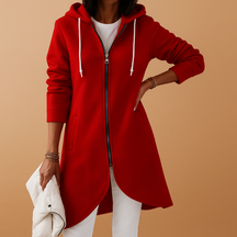 Gebreid casual damesvest met rits in beige, zwart, khaki, roze en grijs, gemaakt van zachte katoenmix voor een comfortabele en stijlvolle look.