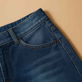 High-waisted jeans voor dames met losse pasvorm, ideaal voor casual outfits en dagelijks comfort. Perfect te combineren met tops of truien.