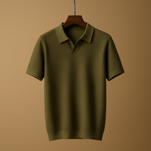 Klassiek heren poloshirt met kraag en moderne pasvorm, ideaal voor werk, casual outfits of een verzorgde weekendlook