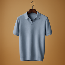 Klassiek heren poloshirt met kraag en moderne pasvorm, ideaal voor werk, casual outfits of een verzorgde weekendlook