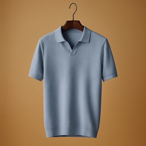 Klassiek heren poloshirt met kraag en moderne pasvorm, ideaal voor werk, casual outfits of een verzorgde weekendlook