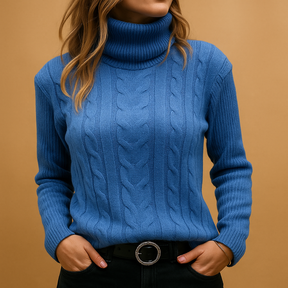 Lichtgewicht coltrui voor dames met minimalistisch ontwerp en elegante pasvorm, perfect voor dagelijks gebruik in elk seizoen.