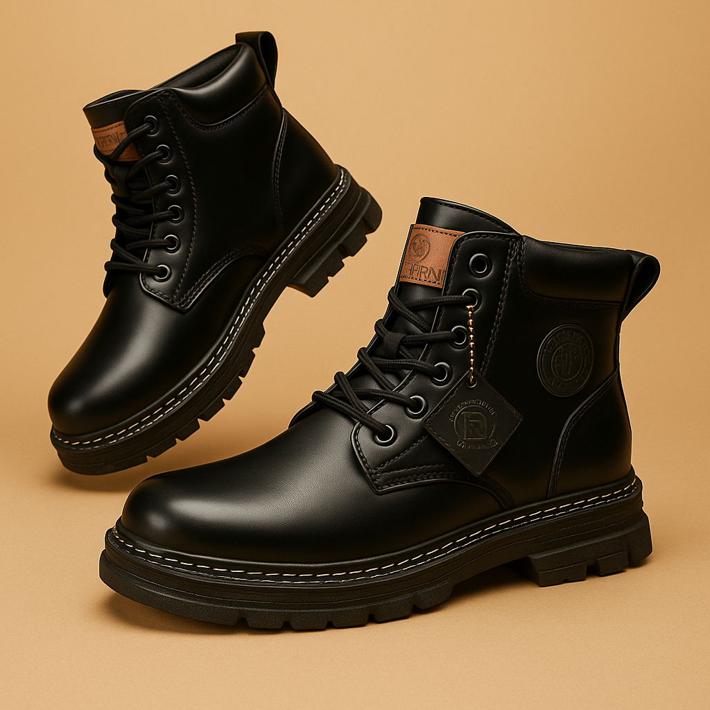 Moderne herenschoenen met hoog model en elegante afwerking voor heren, ideaal voor kantoor en formele gelegenheden.