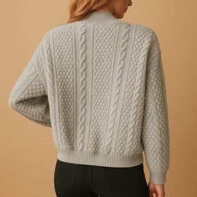 Open-front damesvest met flatterende pasvorm, zachte stof en moderne snit. Perfect voor werk, casual outfits en elegante laagjeslooks.