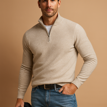 Heren vest met rits in een tijdloos ontwerp, ideaal voor herfst en winter, geschikt voor dagelijks gebruik en casual gelegenheden