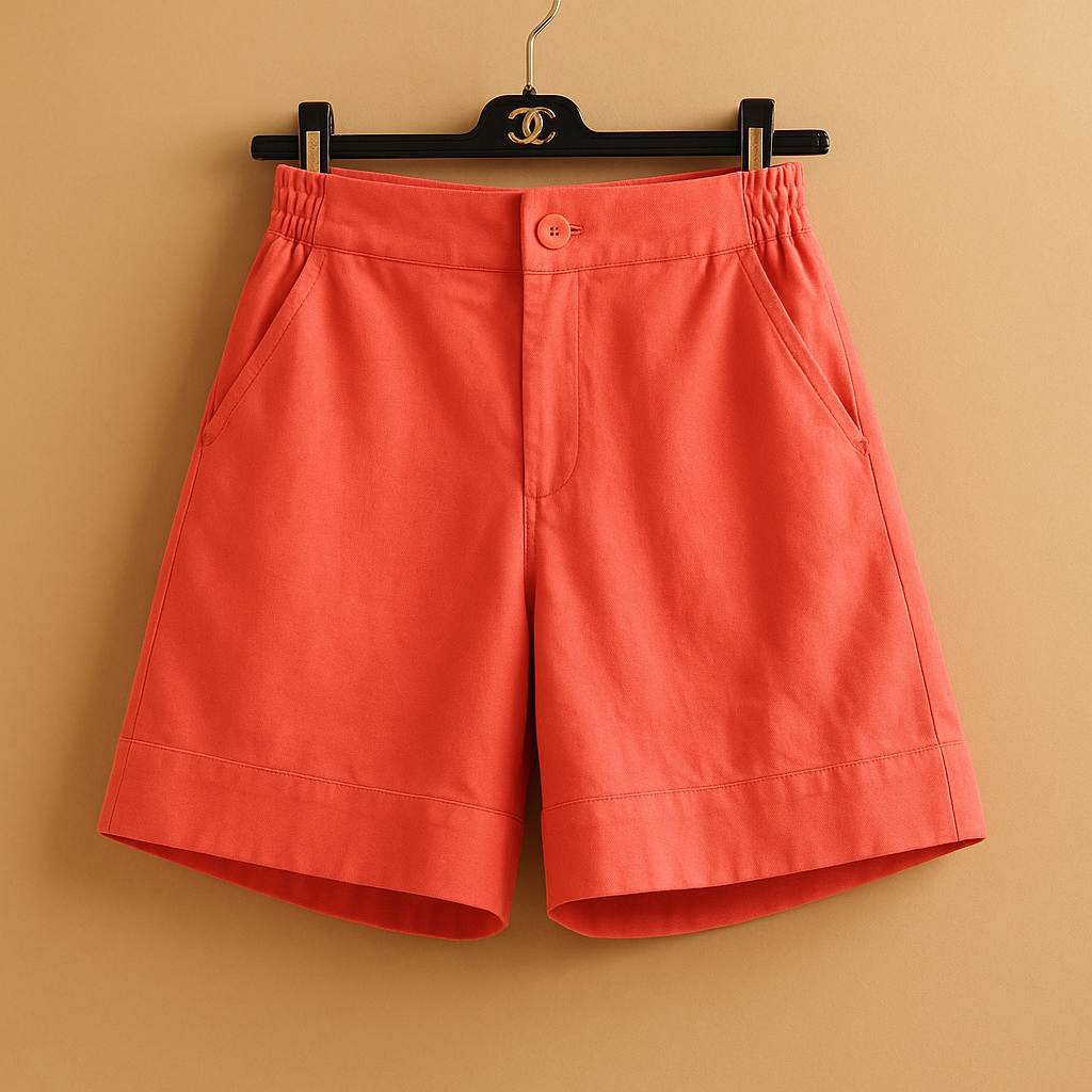 Tijdloze dames korte broek met luchtig en ademend materiaal, ideaal voor zomerse dagen, vakanties en casual outfits