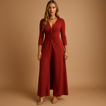 Tweedelige dames lounge set met comfortabele broek en top, ideaal voor casual dagen en ontspannen momenten.