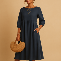 Luchtige zomerjurk met elegante pasvorm voor dames | Yara