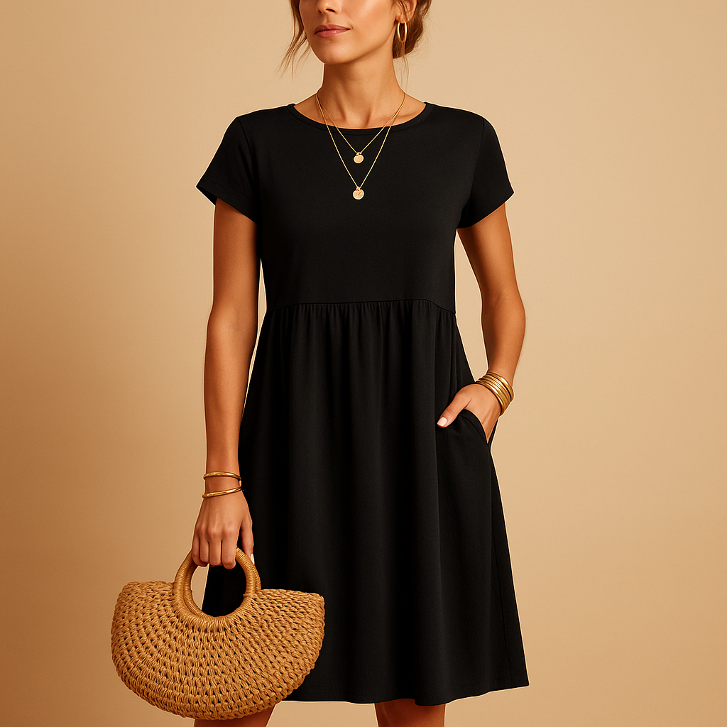 Luchtige zomerjurk met elegante pasvorm voor dames | Yara